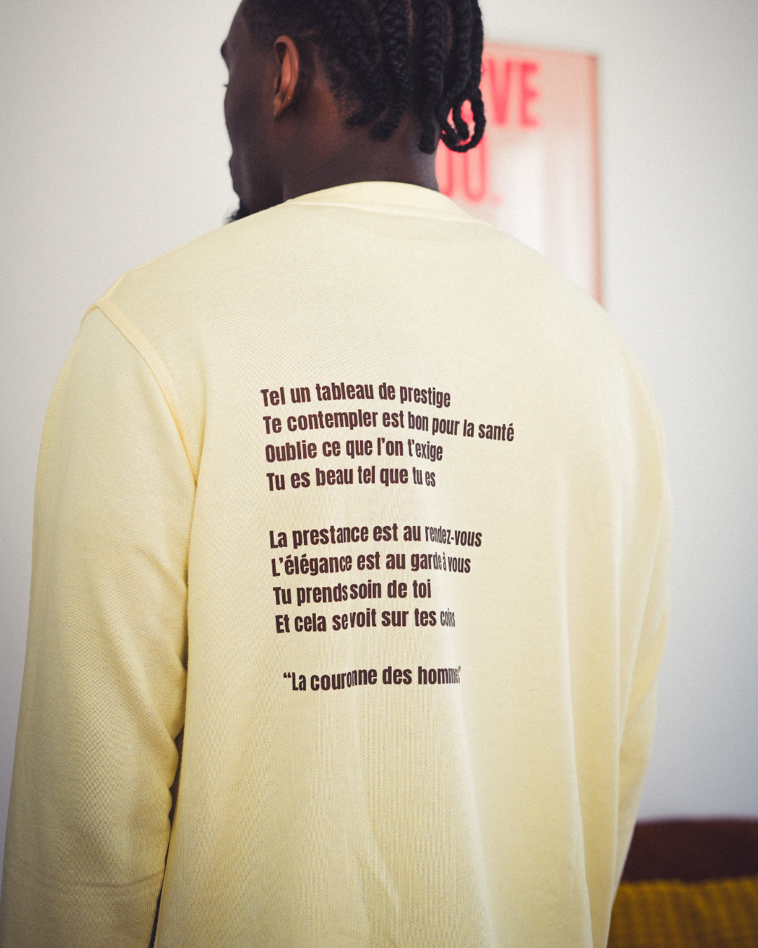 T-shirt La couronne des hommes